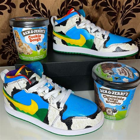 ben and jerry shoes fake|ben and jerry's jordan 1.